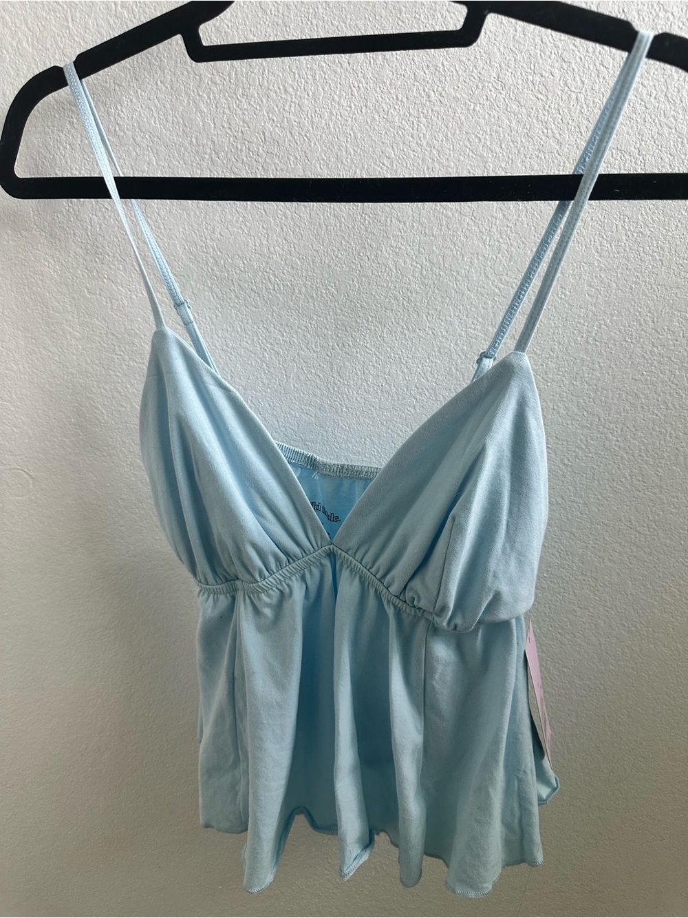 Wild Fable Light Blue Women's Babydoll Cami - Soft Cotton